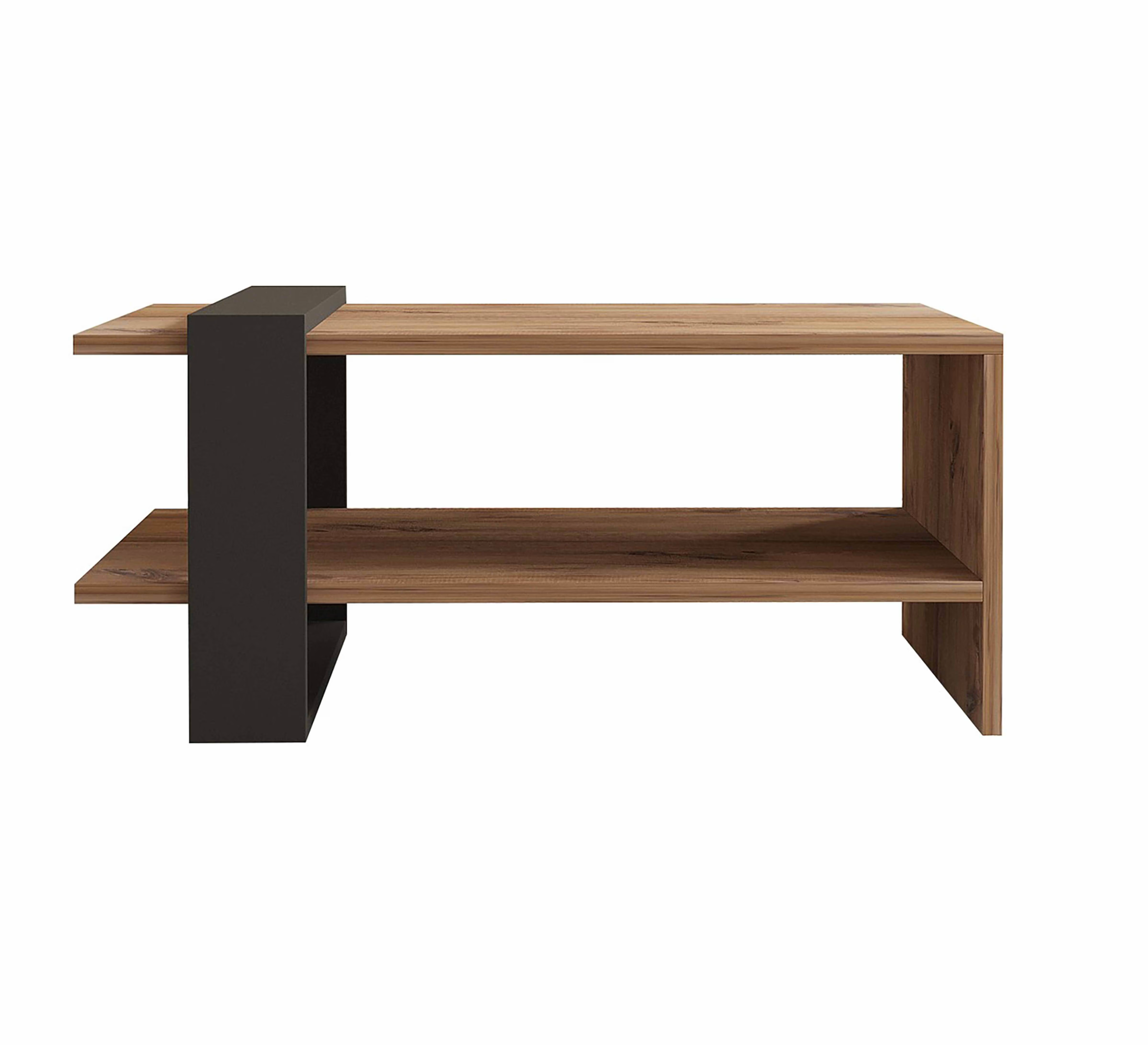 Tavolino Rettangolare Effetto Legno