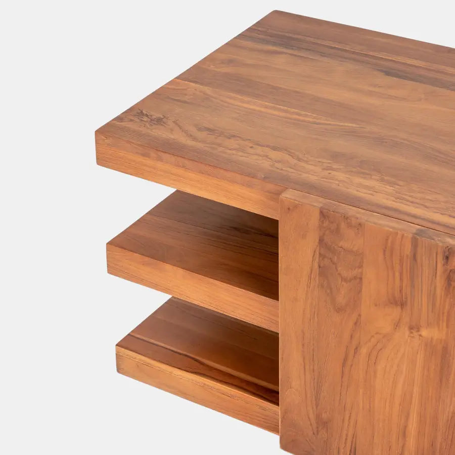 Mobile da bagno sospeso in legno