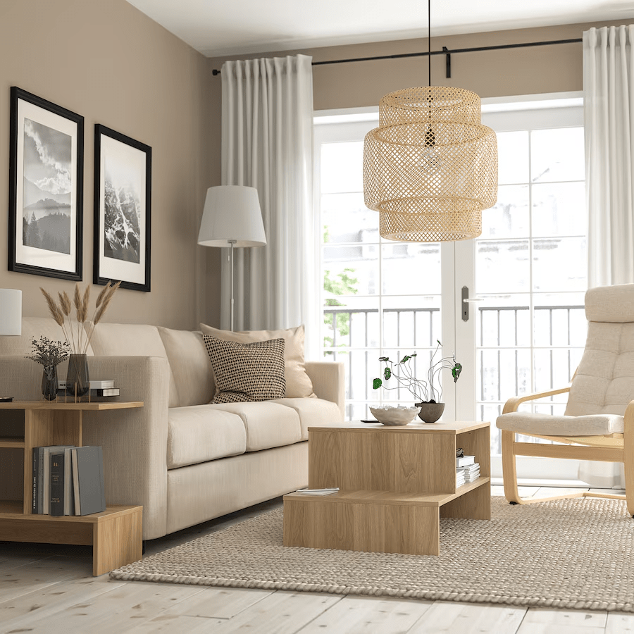 Tavolino da Soggiorno 2 Piani