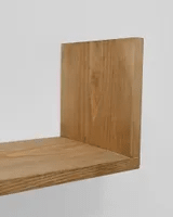 Mensola Galleggiante in Legno di Pino