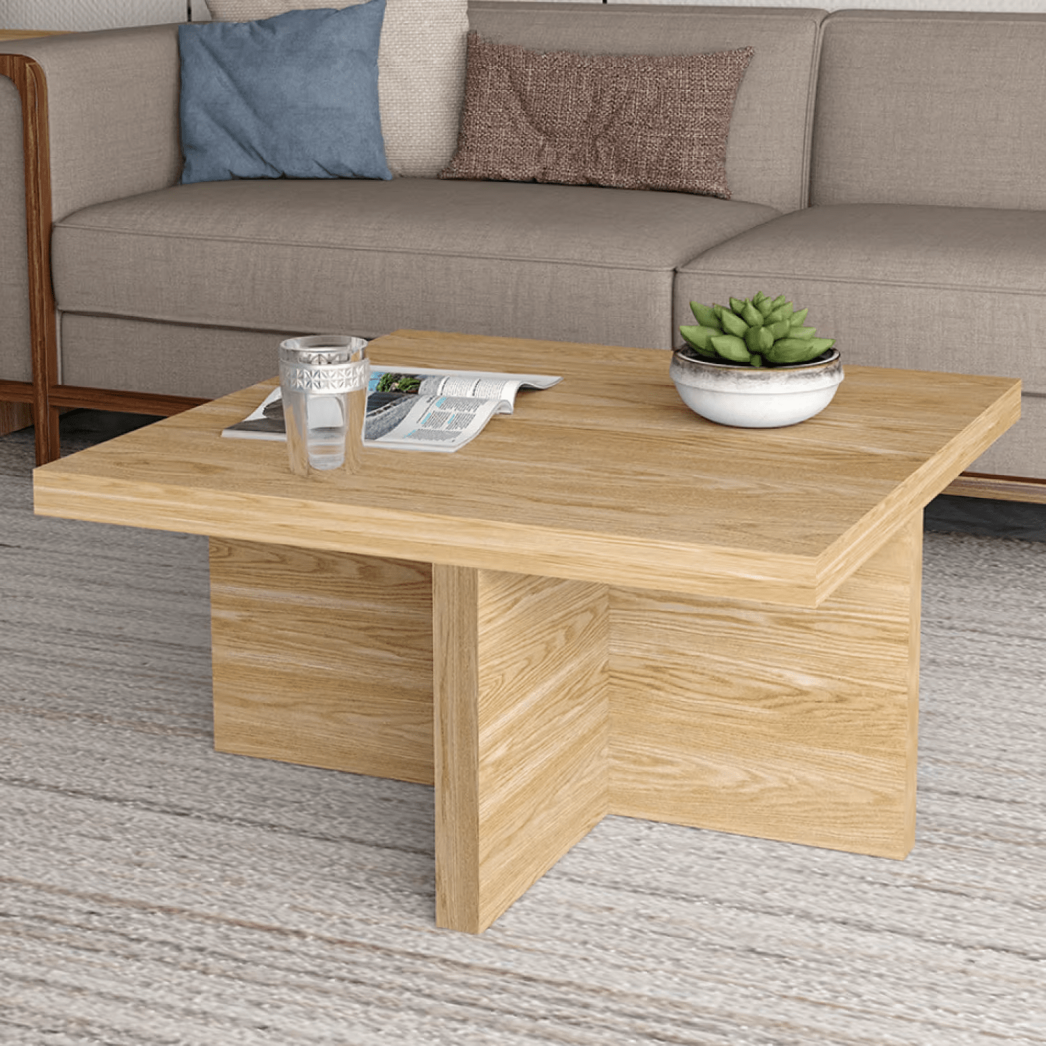 Tavolino in Legno Stile Scandinavo